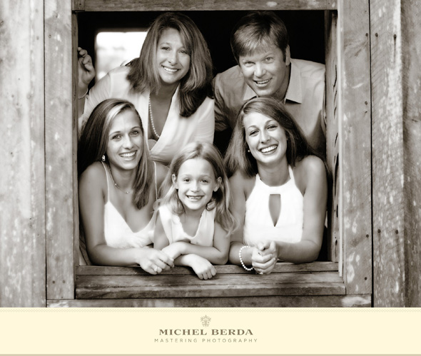 Family Portrait @ Boone Hall Plantation