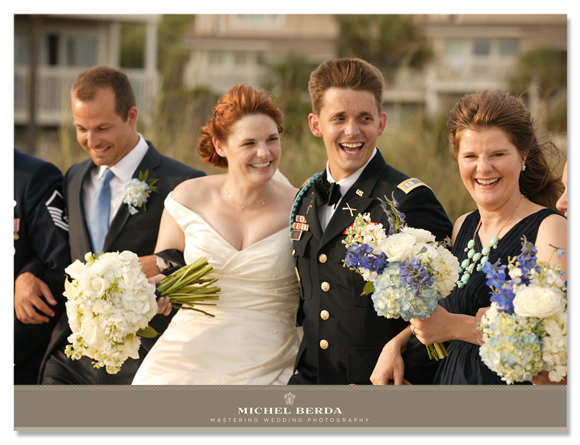 A Military Wedding For Crystal & Michael At Wild Dunes Resort